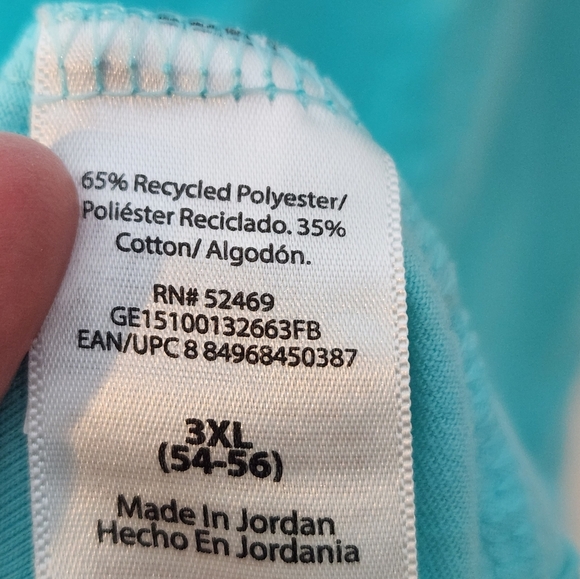 Blue T-Shirt Sleep Shirt with Sparkle Snowman Disco Ball Design - Picture 5 of 5